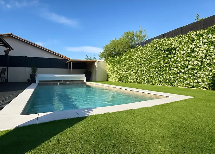 וילה Prestige Piscine, Barbecue, Clim, Jardin Prosconciergerie